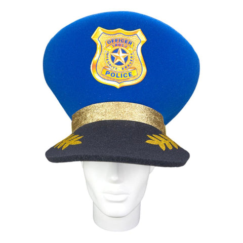 Giant Police Hat - Foam Party Hats Inc