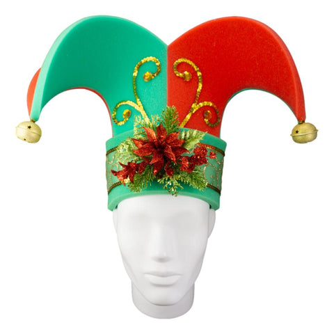 Special Christmas Jester Hat - Foam Party Hats Inc