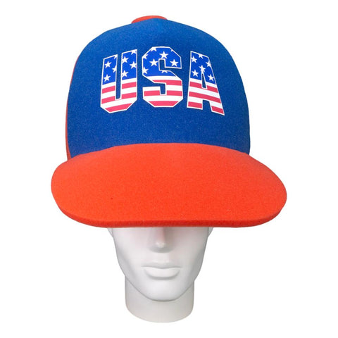 Patriotic Giant Baseball Hat - Foam Party Hats Inc