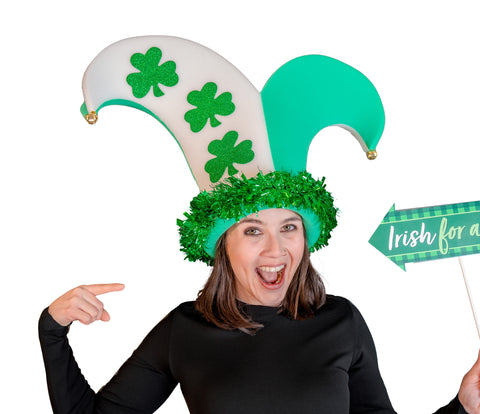 St. Patrick´s Jester Hat - Foam Party Hats Inc
