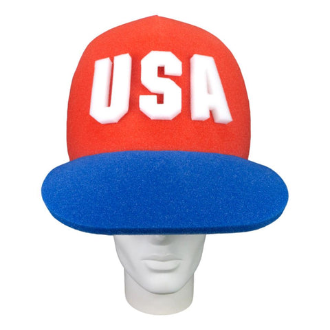 USA Giant Baseball Hat - Foam Party Hats Inc