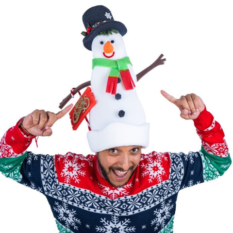 Christmas Snowman Hat - Foam Party Hats Inc