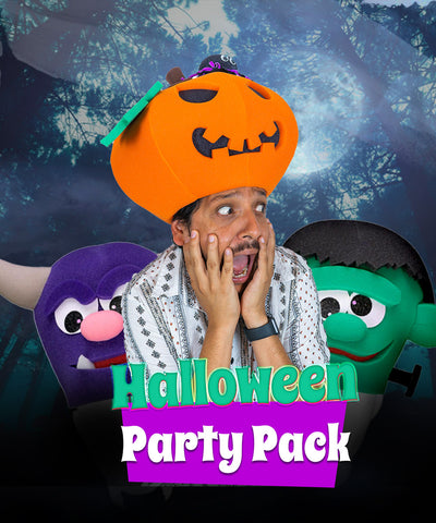 Halloween Party Pack (20 Hats & 20 Headbands) - Foam Party Hats Inc