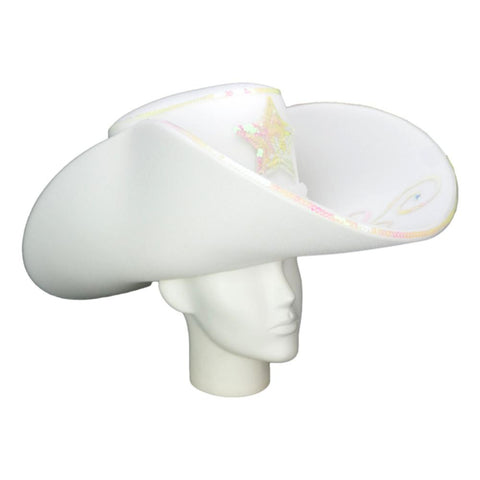 Giant Cowgirl Bride Hat - Foam Party Hats Inc