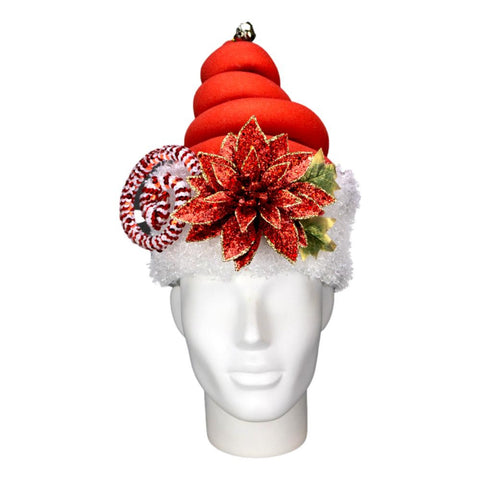 Swirl Christmas Hat - Foam Party Hats Inc