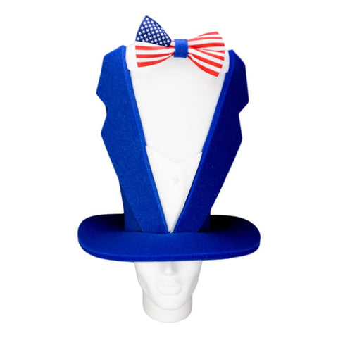 USA Suit Hat - Foam Party Hats Inc