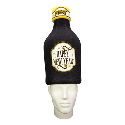2027 Champagne Bottle Hat