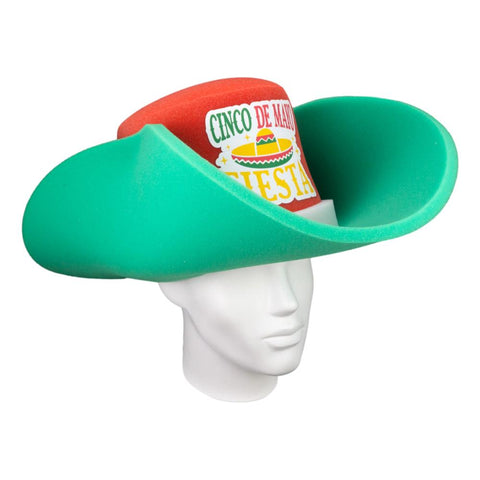 Giant Cinco de Mayo Cowboy Hat - Foam Party Hats Inc