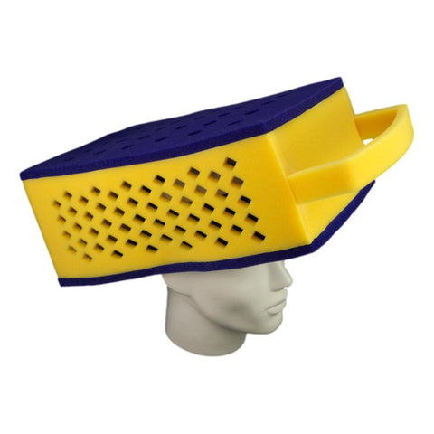 Graterhead Hat Purple - Foam Party Hats Inc