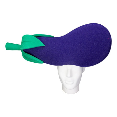 Eggplant Hat