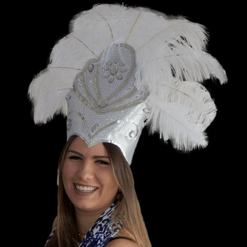 Luxurious Carnival Headdress - Foam Party Hats Inc