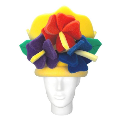 Hibiscus Crown Hat - Foam Party Hats Inc