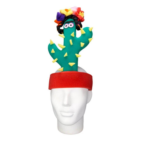Frida Cactus Headband - Foam Party Hats Inc