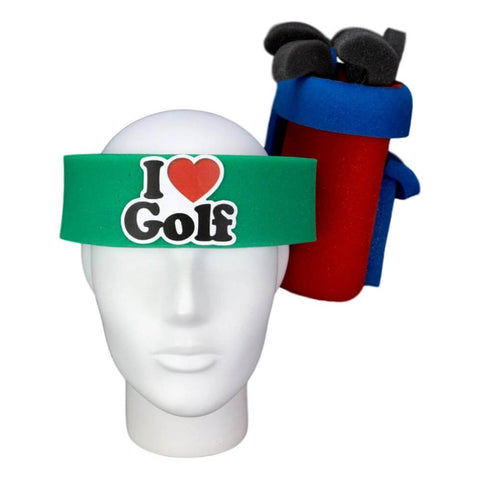 Golf Bag Headband - Foam Party Hats Inc