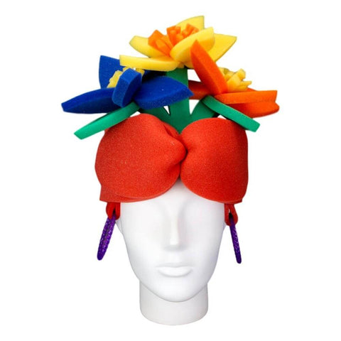 Carmen Miranda Flowers Headband - Foam Party Hats Inc