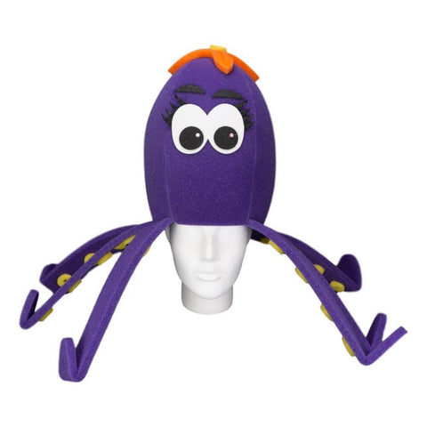 Octopus Queen Hat - Foam Party Hats Inc