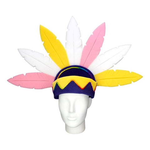 Feathers Princess Hat - Foam Party Hats Inc