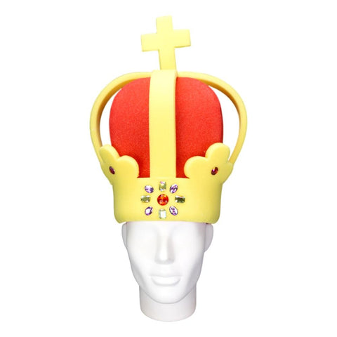 Simple King Crown - Foam Party Hats Inc