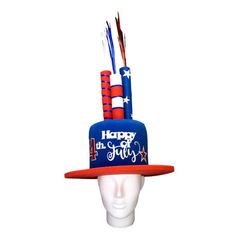 4th of July Fireworks Hat - Foam Party Hats Inc