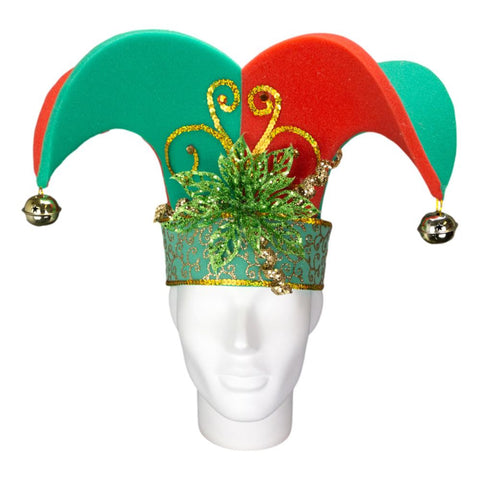 Special Christmas Jester Hat - Foam Party Hats Inc