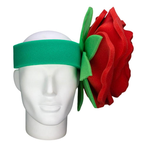 Big Rose Headband - Foam Party Hats Inc