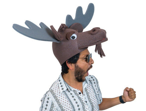 Moose Hat - Foam Party Hats Inc