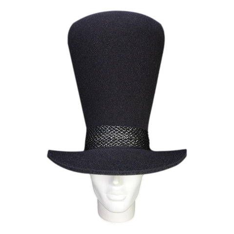 Black Groom Hat - Foam Party Hats Inc