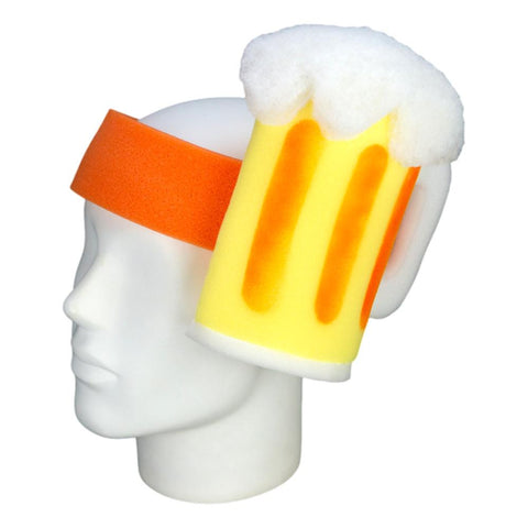 Beer Mug Headband - Foam Party Hats Inc