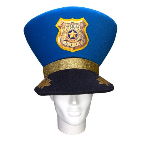 Giant Police Hat - Foam Party Hats Inc