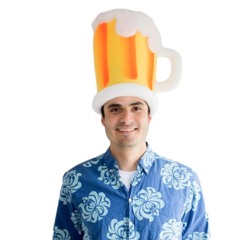 Beer Mug Hat - Foam Party Hats Inc