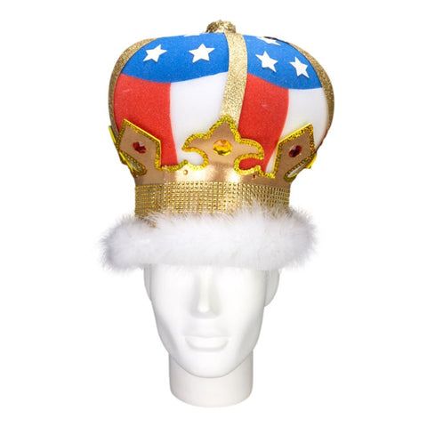 USA King Crown - Foam Party Hats Inc