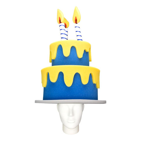 Big Birthday Cake Hat - Foam Party Hats Inc