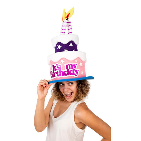 My Birthday Cake Hat - Foam Party Hats Inc