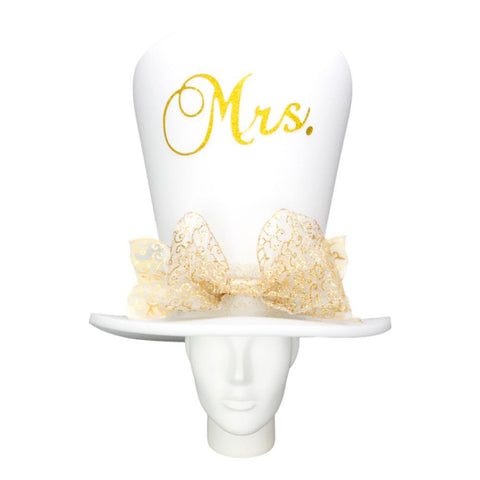 Mrs. Bride Hat - Foam Party Hats Inc