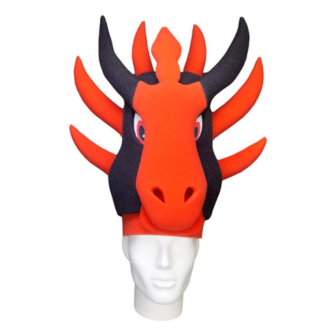 Dragon Face Hat - Foam Party Hats Inc