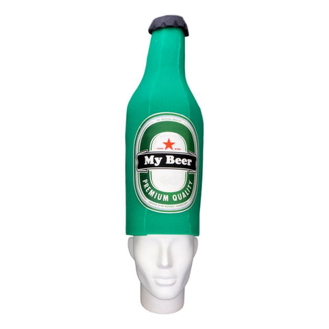 Beer Bottle Hat - Foam Party Hats Inc