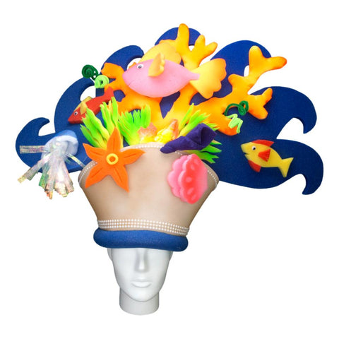 Coral Reef Hat - Foam Party Hats Inc