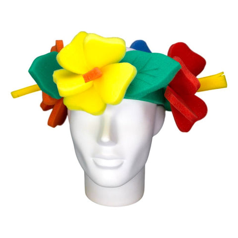 Hibiscus Headband - Foam Party Hats Inc