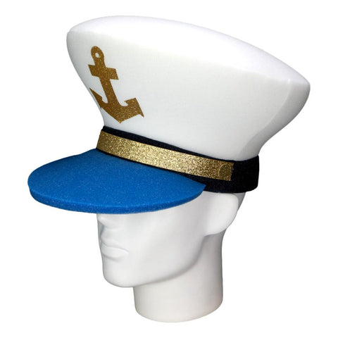 Captain Hat - Ocean Party Hat, Beach Decor Hat
