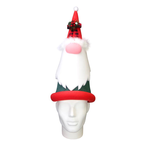 Christmas Santa Gnome Hat - Foam Party Hats Inc
