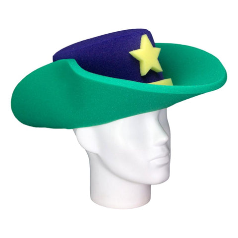 Mardi Gras Cowboy Hat - Foam Party Hats Inc