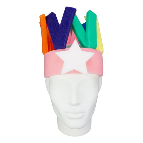 Stripes Headband - Foam Party Hats Inc