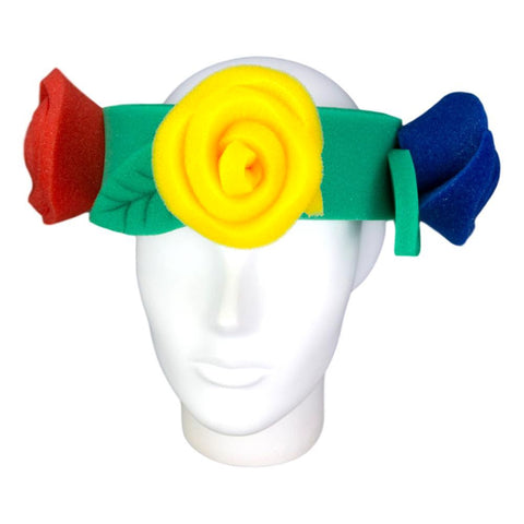 Roses Headband - Foam Party Hats Inc