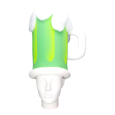 St. Patrick's Beer Mug Hat - Foam Party Hats Inc